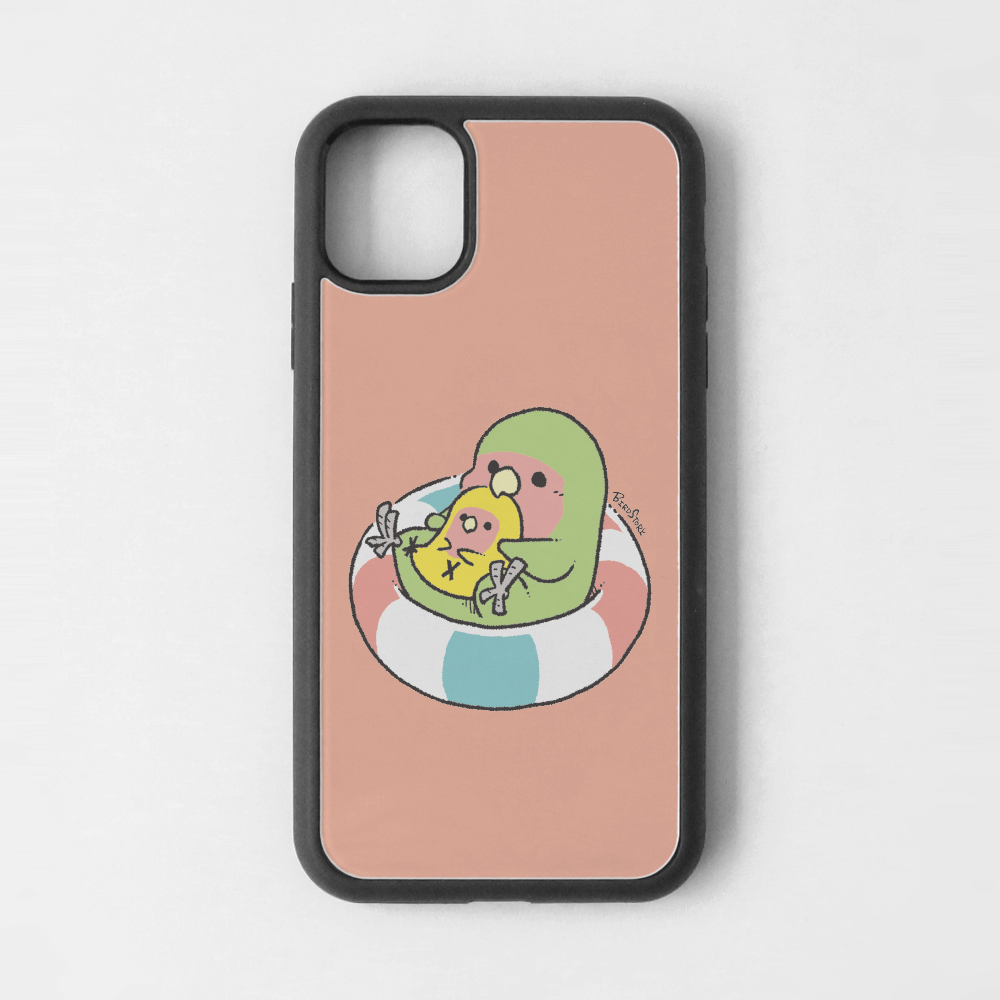 iPhoneカバー ピンク