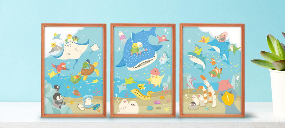 ポストカード 水族館