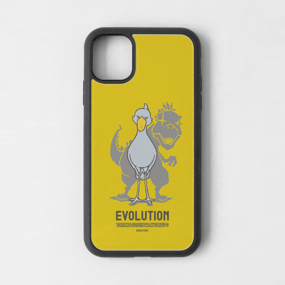 iPhoneカバー イエロー