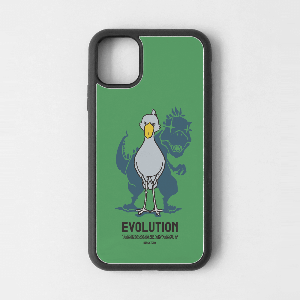 iPhoneカバー グリーン