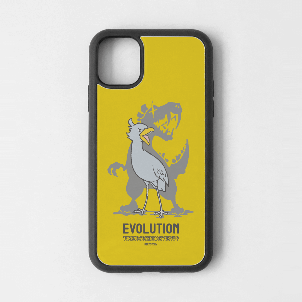 iPhoneカバー イエロー