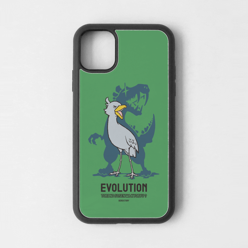 iPhoneカバー グリーン