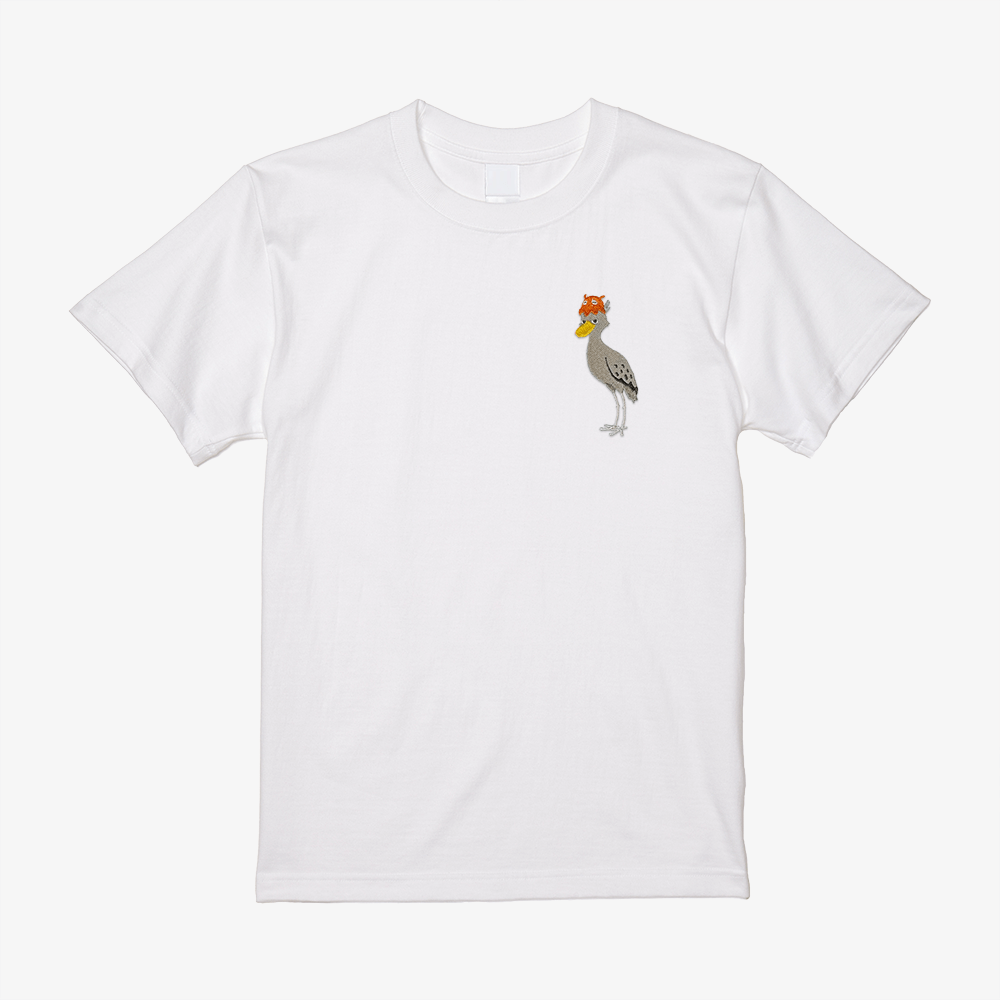 刺繍Tシャツ ホワイト