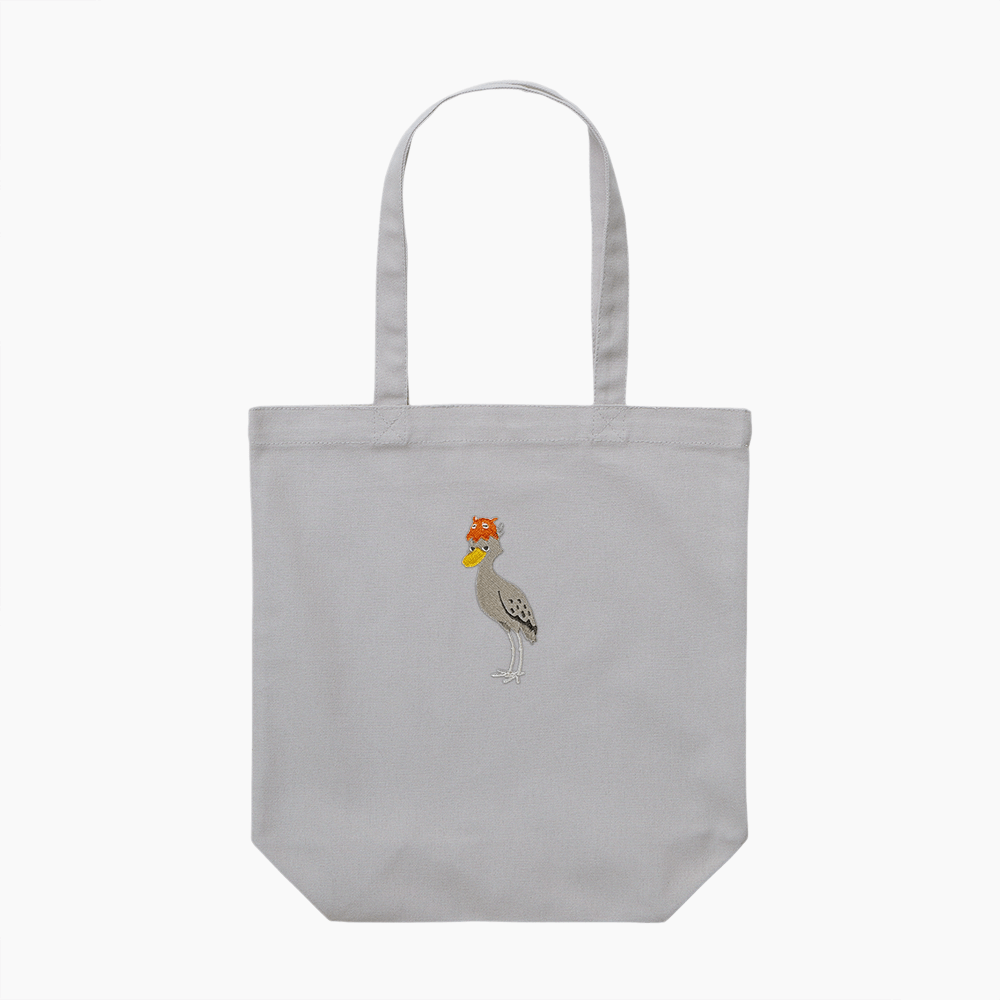 刺繍トートバッグ ライト