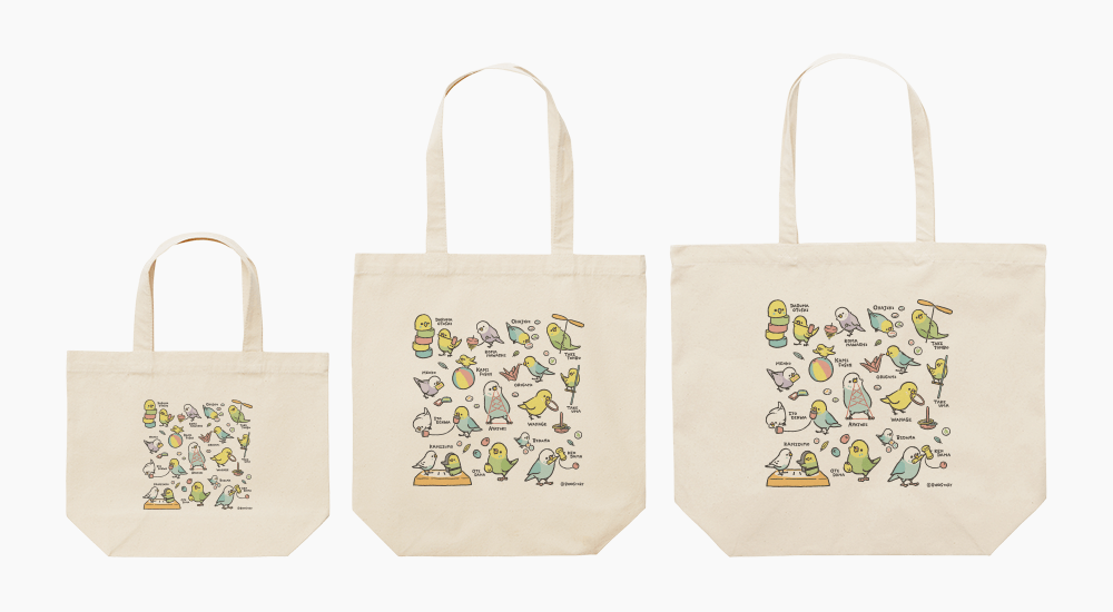 トートバッグ サイズ お散歩用からお買い物用まで