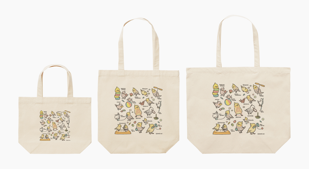 トートバッグ サイズ お散歩用からお買い物用まで