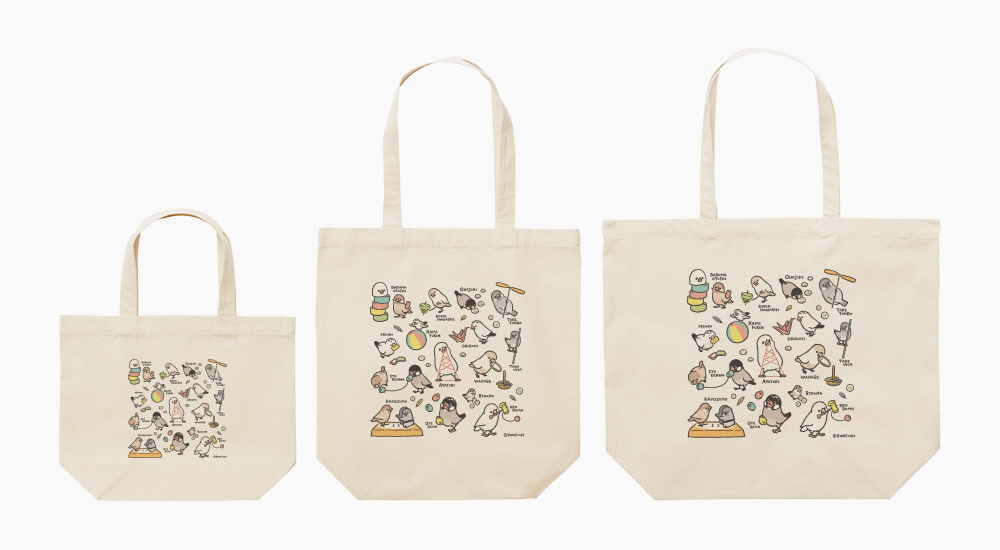 トートバッグ サイズ お散歩用からお買い物用まで