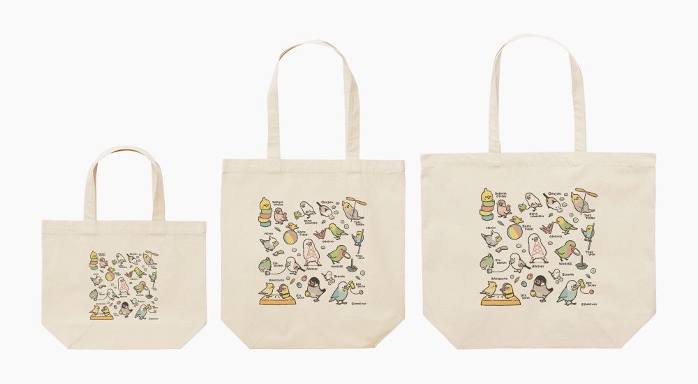 トートバッグ サイズ お散歩用からお買い物用まで