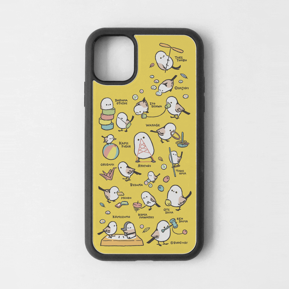 iPhoneカバー イエロー