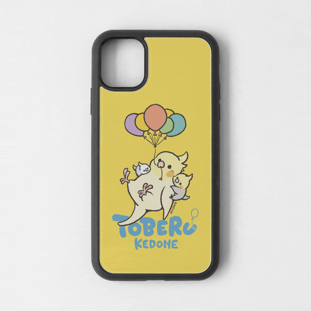 iPhoneカバー イエロー