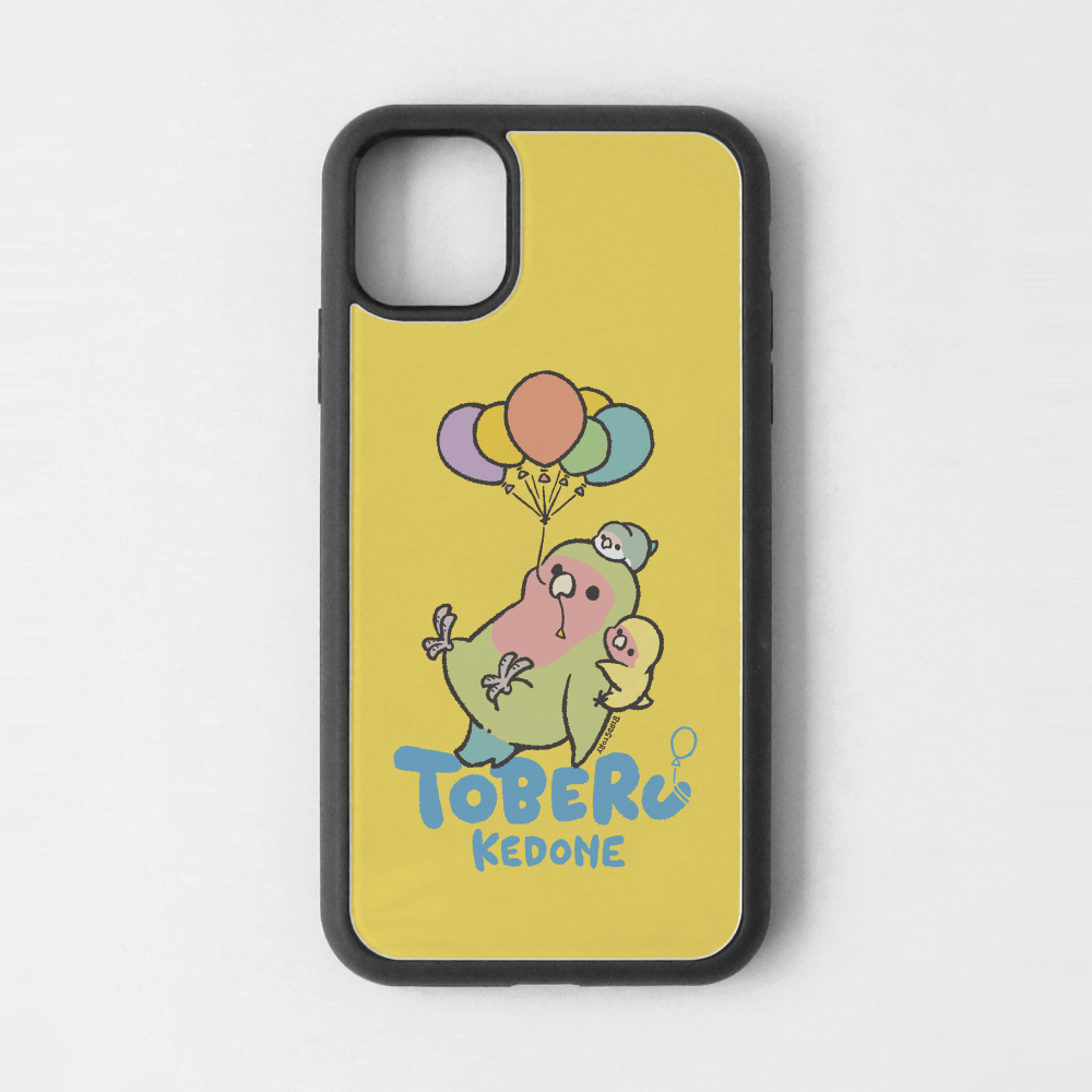 iPhoneカバー イエロー