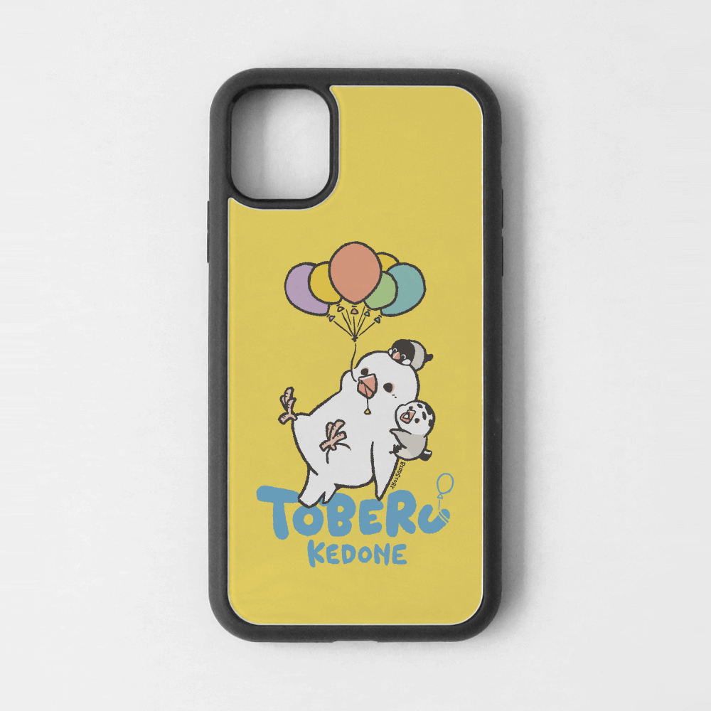 iPhoneカバー イエロー