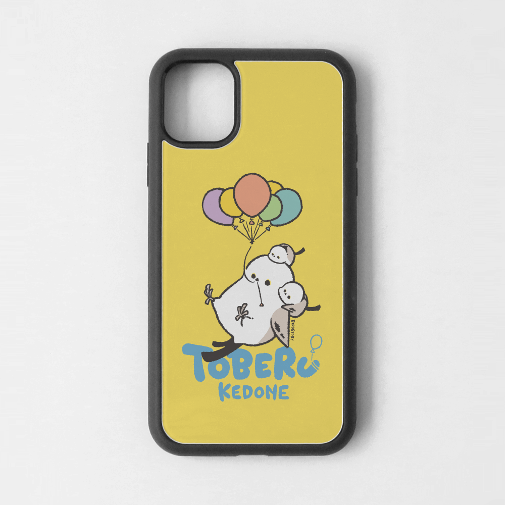 iPhoneカバー イエロー