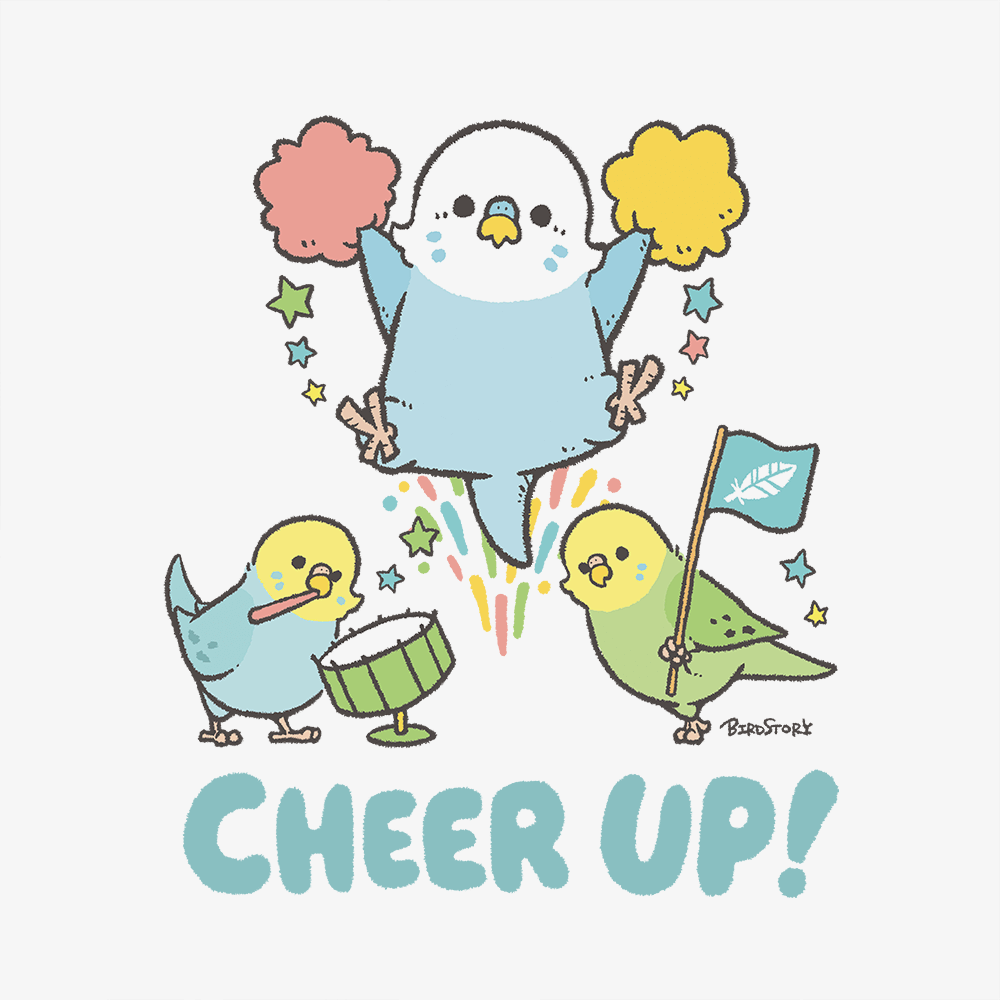 トートバッグ コンパニオンバードチアリーダーズ ファイト！ セキセイインコ