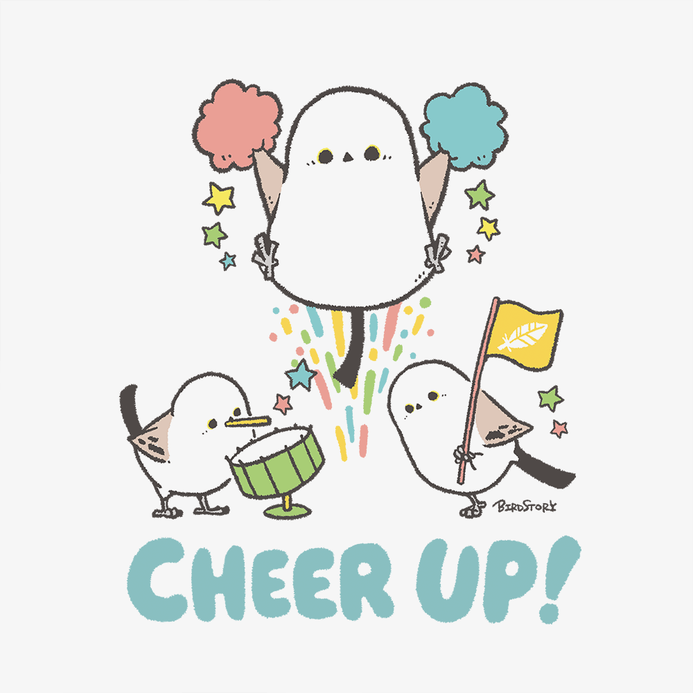 トートバッグ コンパニオンバードチアリーダーズ ファイト！ シマエナガ