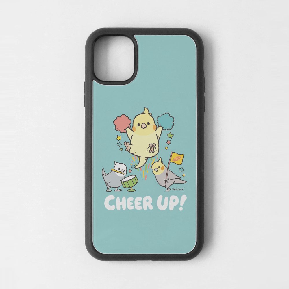 iPhoneカバー ブルー