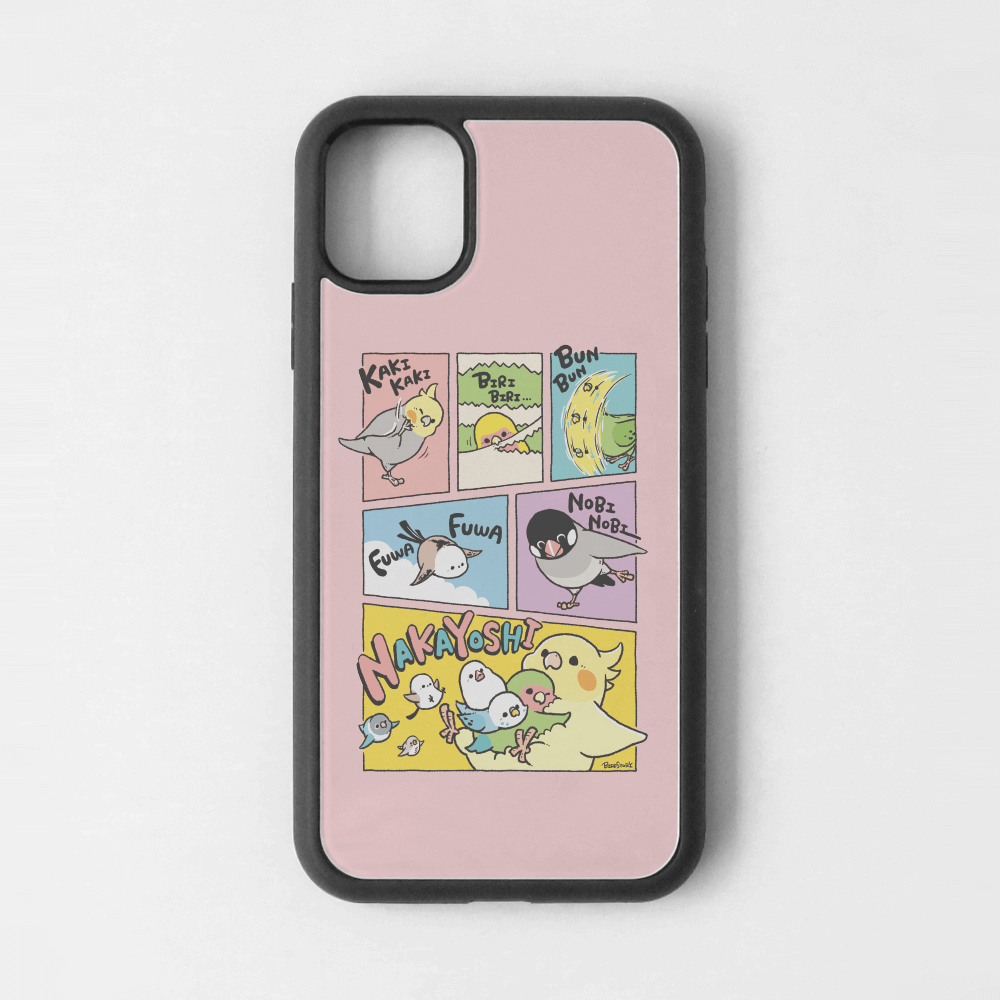 iPhoneカバー ピンク