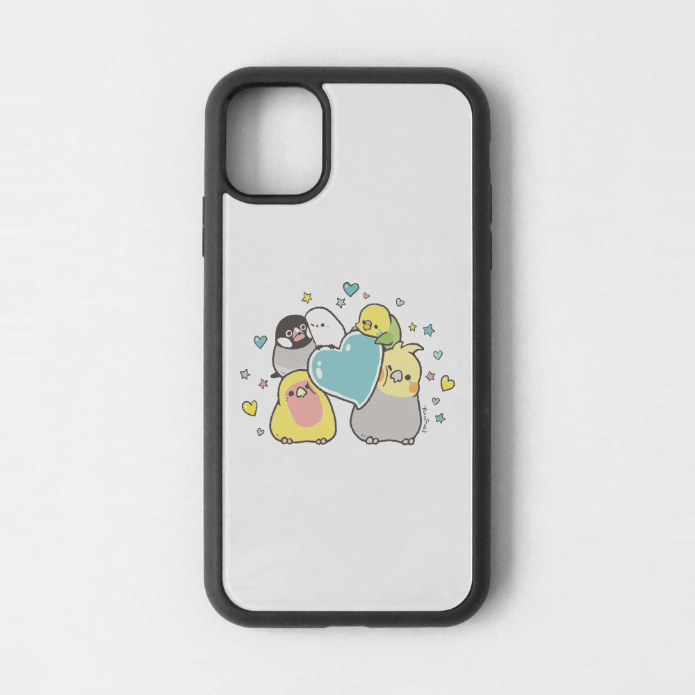 iPhoneカバー ホワイト