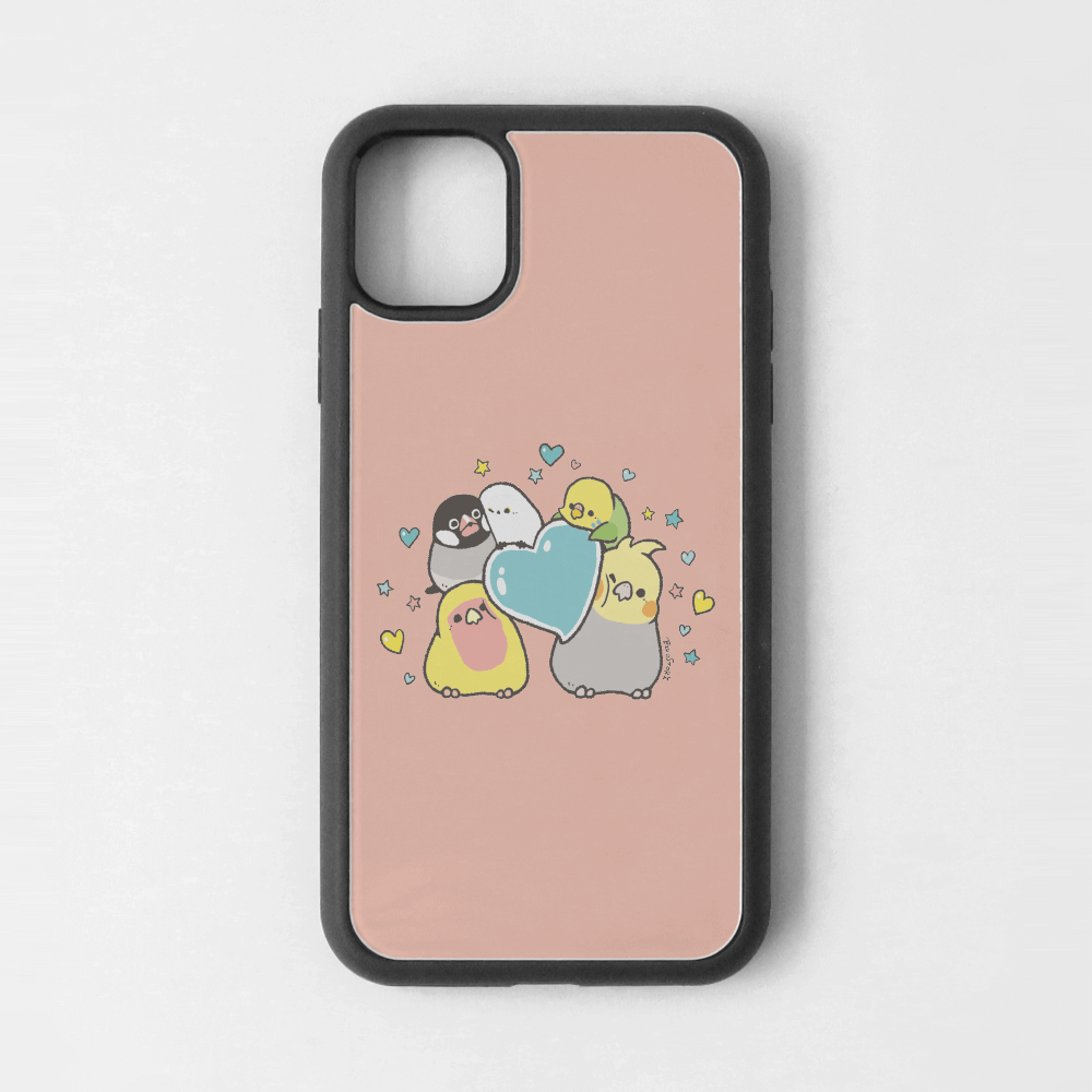 iPhoneカバー ピンク