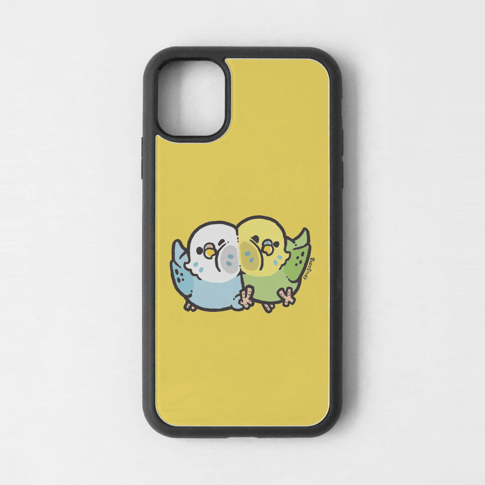 iPhoneカバー イエロー