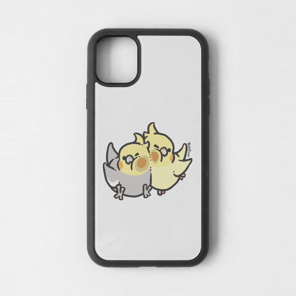 iPhoneカバー ホワイト