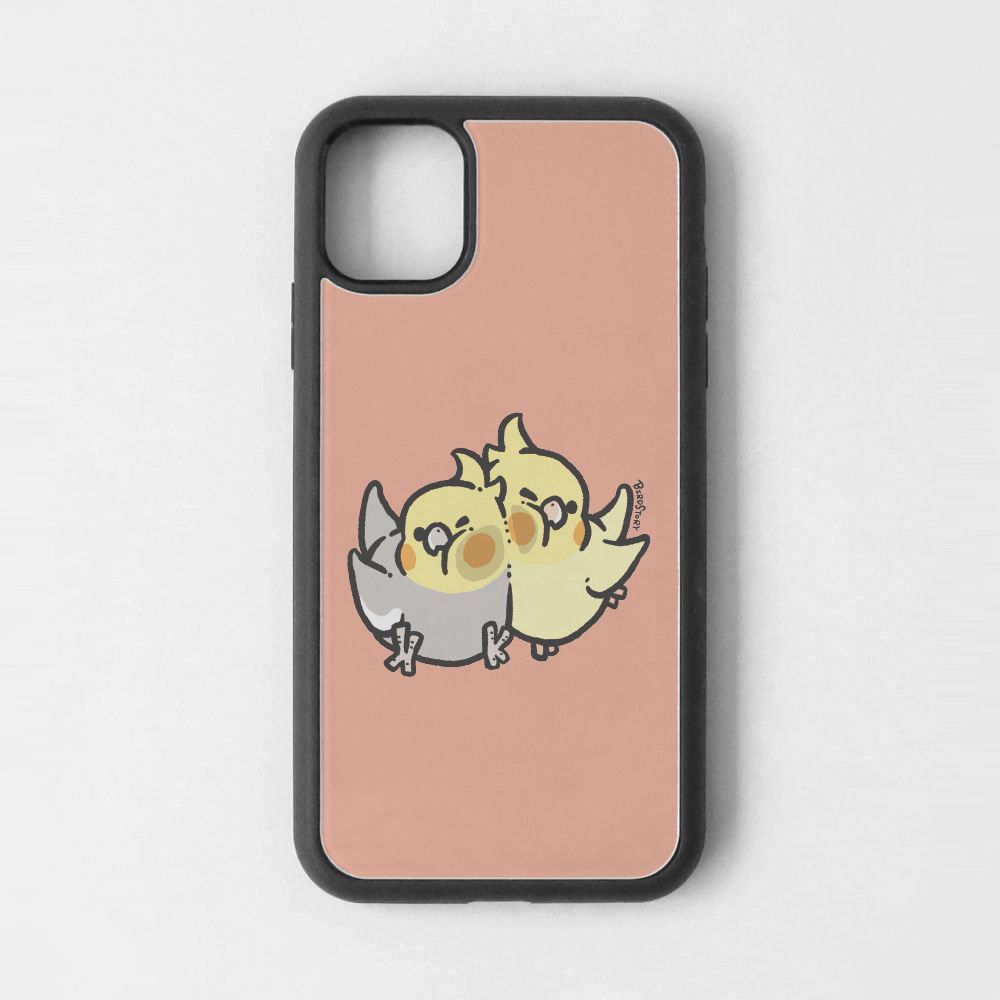 iPhoneカバー ピンク