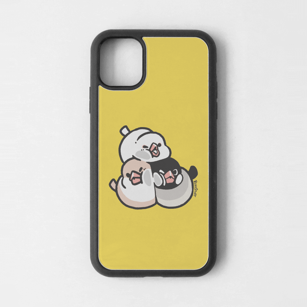 iPhoneカバー イエロー