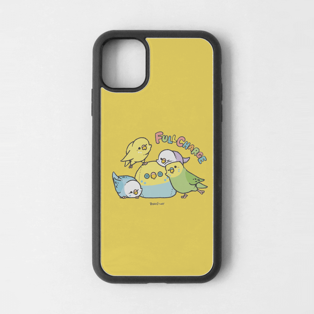 iPhoneカバー イエロー