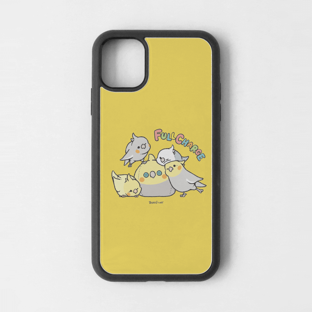 iPhoneカバー イエロー