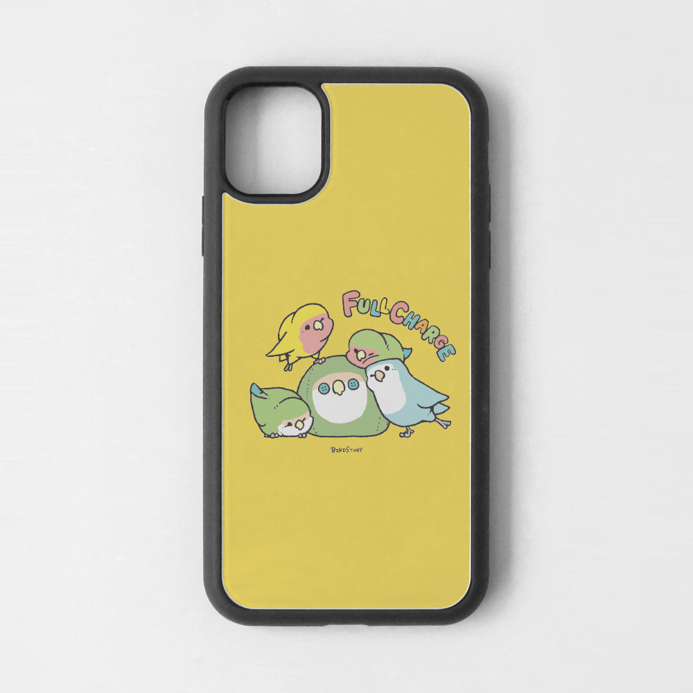 iPhoneカバー イエロー