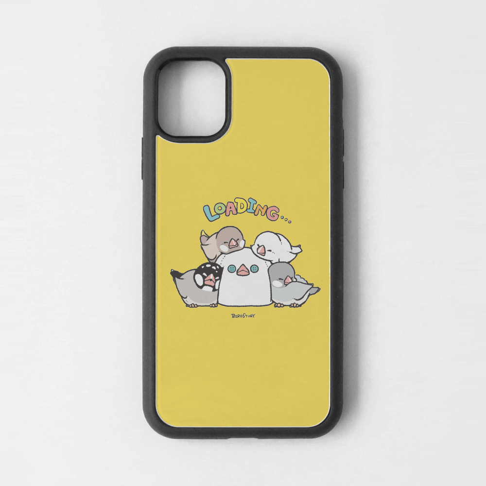 iPhoneカバー イエロー