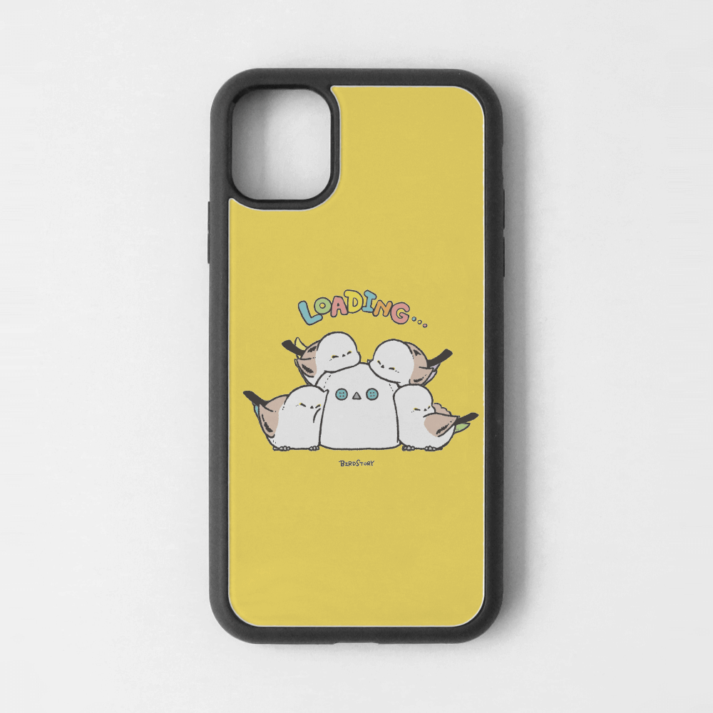 iPhoneカバー イエロー