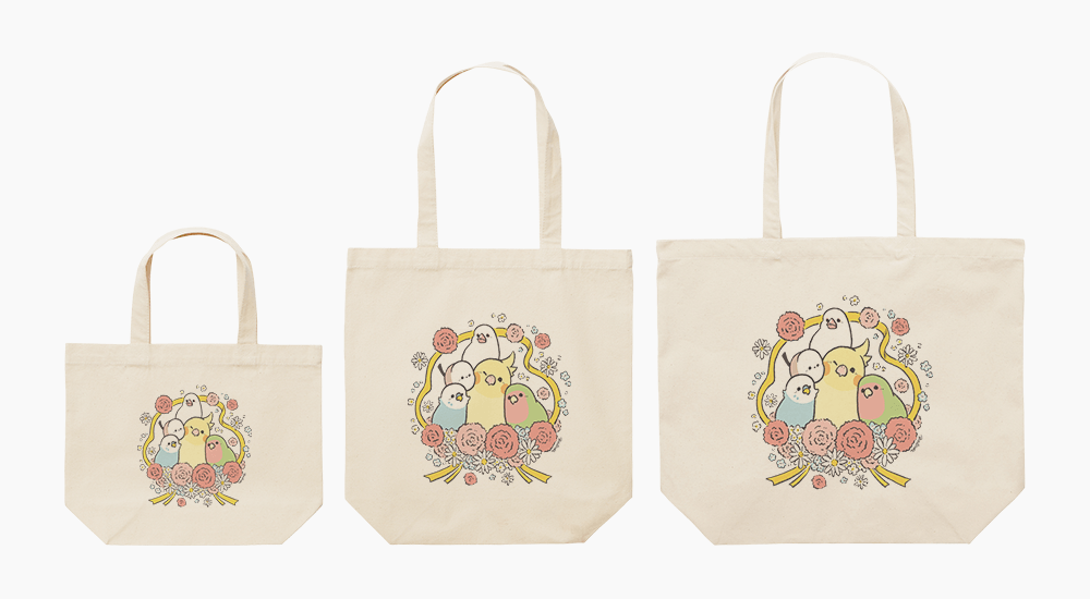 トートバッグ サイズ お散歩用からお買い物用まで