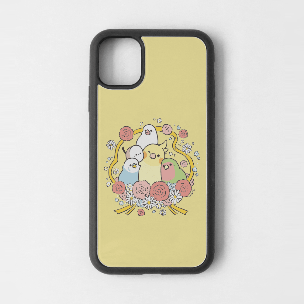 iPhoneカバー イエロー