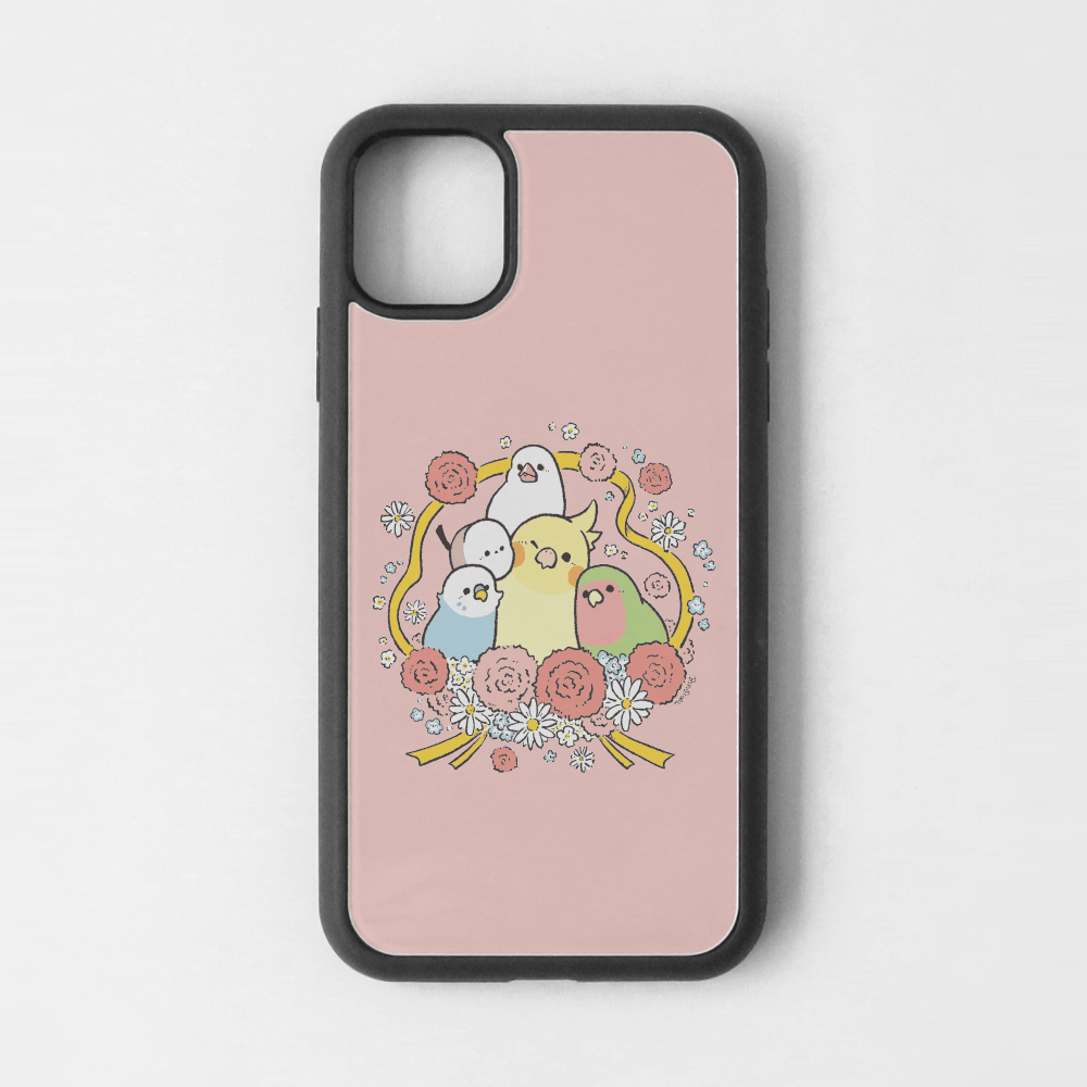 iPhoneカバー ピンク