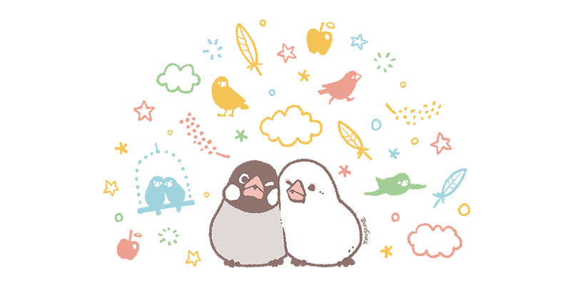 文鳥の日2025デザイン ゆめごこち
