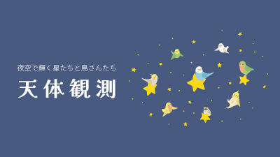 天体観測